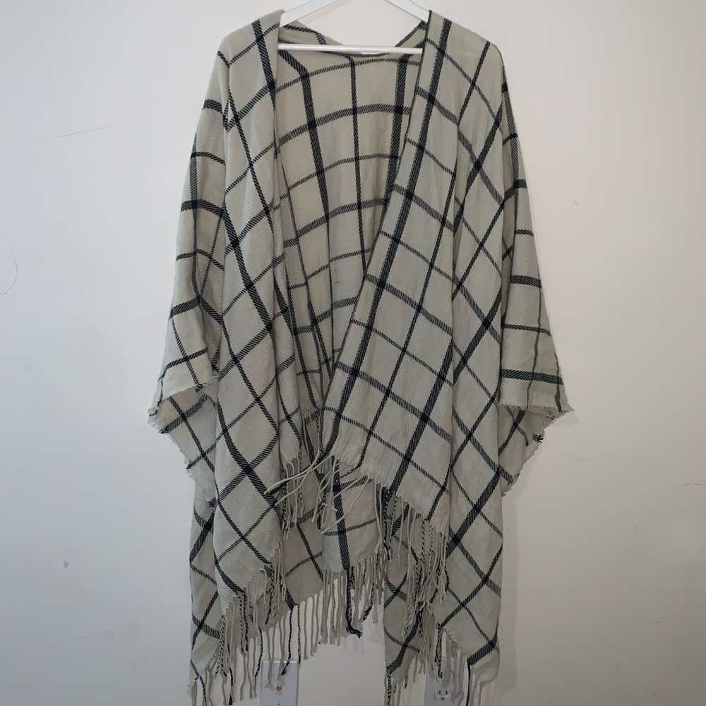 Blanket cardigan
